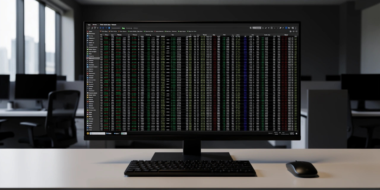 Advanced trading data analytics terminal