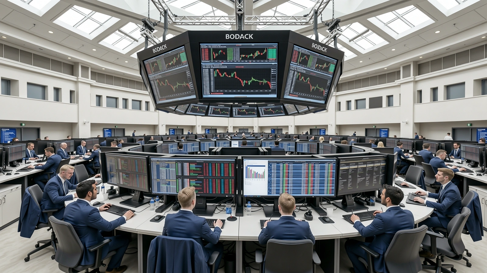 Trading floor environment